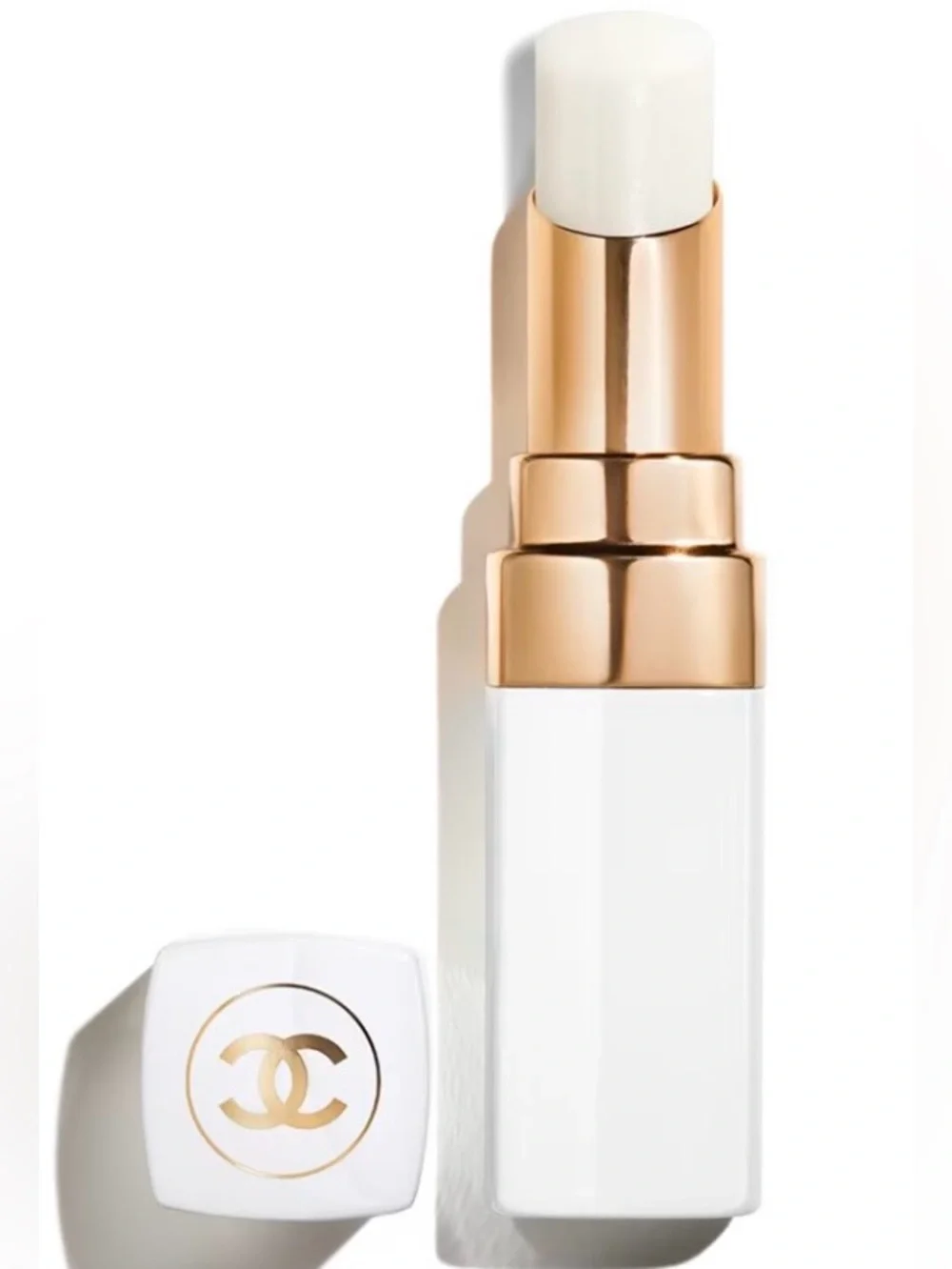 CHANEL Rouge Coco Baume Tinted Lip Balm 912 Dreamy White Satin 💟💟💟